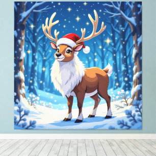 „Weihnachtliche Harmonie“ Leinwanddruck