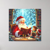 „Weihnachtliche Harmonie“ Leinwanddruck (Vorderseite)