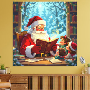 „Weihnachtliche Harmonie“ Leinwanddruck