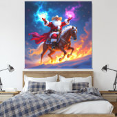 „Weihnachtliche Harmonie“ Leinwanddruck (Insitu (Schlafzimmer))