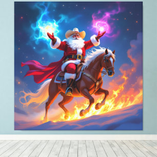 „Weihnachtliche Harmonie“ Leinwanddruck