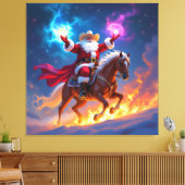 „Weihnachtliche Harmonie“ Leinwanddruck (Insitu (Wohnzimmer))