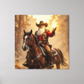 „Weihnachtliche Harmonie“ Leinwanddruck (Vorderseite)