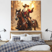 „Weihnachtliche Harmonie“ Leinwanddruck (Insitu (Schlafzimmer))