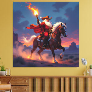 „Weihnachtliche Harmonie“ Leinwanddruck