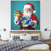 „Weihnachtliche Harmonie“ Leinwanddruck (Insitu (Schlafzimmer))