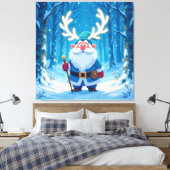 „Weihnachtliche Harmonie“ Leinwanddruck (Insitu (Schlafzimmer))