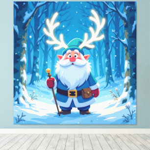 „Weihnachtliche Harmonie“ Leinwanddruck