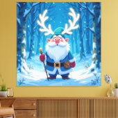 „Weihnachtliche Harmonie“ Leinwanddruck (Insitu (Wohnzimmer))