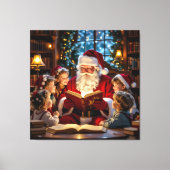 „Weihnachtliche Harmonie“ Leinwanddruck (Vorderseite)