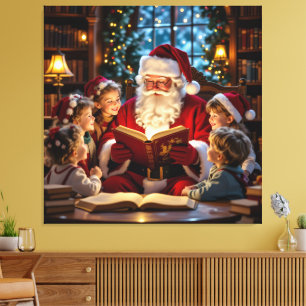 „Weihnachtliche Harmonie“ Leinwanddruck