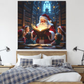 „Weihnachtliche Harmonie“ Leinwanddruck (Insitu (Schlafzimmer))