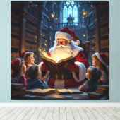 „Weihnachtliche Harmonie“ Leinwanddruck (Insitu (Holzboden))