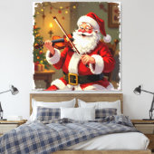 „Weihnachtliche Harmonie“ Leinwanddruck (Insitu (Schlafzimmer))