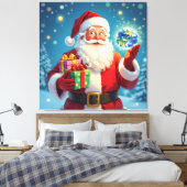 „Weihnachtliche Harmonie“ Leinwanddruck (Insitu (Schlafzimmer))