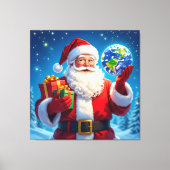 „Weihnachtliche Harmonie“ Leinwanddruck (Vorderseite)