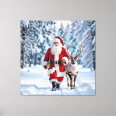 „Weihnachtliche Harmonie“ Leinwanddruck (Vorderseite)