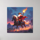 „Weihnachtliche Harmonie“ Leinwanddruck (Vorderseite)