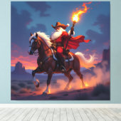 „Weihnachtliche Harmonie“ Leinwanddruck (Insitu (Holzboden))