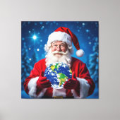 „Weihnachtliche Harmonie“ Leinwanddruck (Vorderseite)