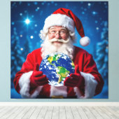 „Weihnachtliche Harmonie“ Leinwanddruck (Insitu (Holzboden))