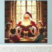 „Weihnachtliche Harmonie“ Leinwanddruck (Insitu (Holzboden))