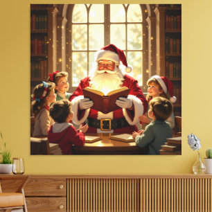 „Weihnachtliche Harmonie“ Leinwanddruck