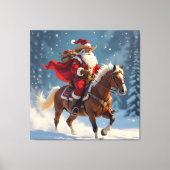 „Weihnachtliche Harmonie“ Leinwanddruck (Vorderseite)