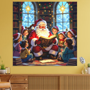 „Weihnachtliche Harmonie“ Leinwanddruck