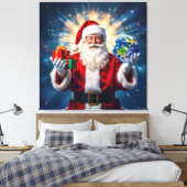 „Weihnachtliche Harmonie“ Leinwanddruck (Insitu (Schlafzimmer))