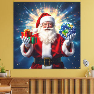 „Weihnachtliche Harmonie“ Leinwanddruck