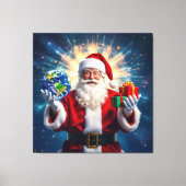 „Weihnachtliche Harmonie“ Leinwanddruck (Vorderseite)