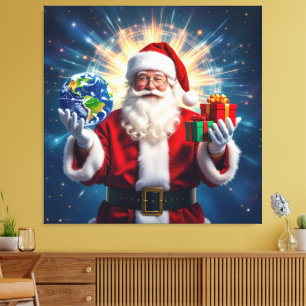 „Weihnachtliche Harmonie“ Leinwanddruck