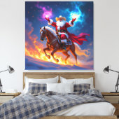 „Weihnachtliche Harmonie“ Leinwanddruck (Insitu (Schlafzimmer))