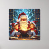 „Weihnachtliche Harmonie“ Leinwanddruck (Vorderseite)