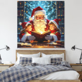 „Weihnachtliche Harmonie“ Leinwanddruck (Insitu (Schlafzimmer))