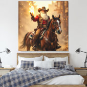 „Weihnachtliche Harmonie“ Leinwanddruck (Insitu (Schlafzimmer))