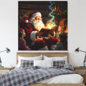 „Weihnachtliche Harmonie“ Leinwanddruck (Insitu (Schlafzimmer))