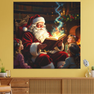 „Weihnachtliche Harmonie“ Leinwanddruck