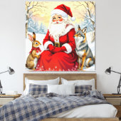 „Weihnachtliche Harmonie“ Leinwanddruck (Insitu (Schlafzimmer))