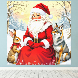 „Weihnachtliche Harmonie“ Leinwanddruck