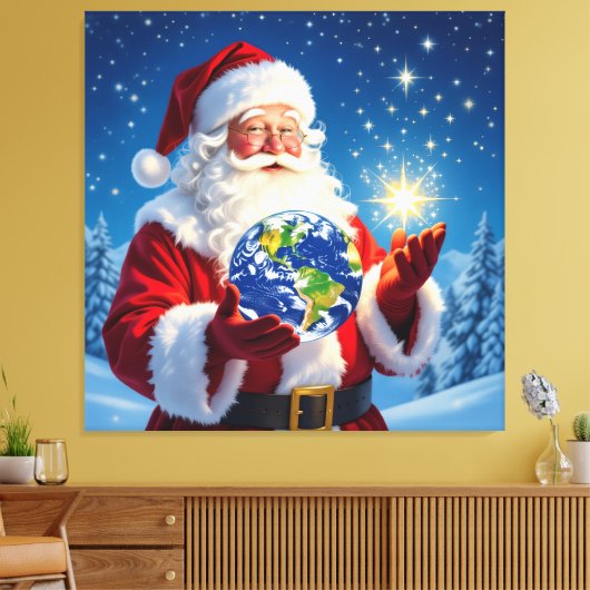 „Weihnachtliche Harmonie“ Leinwanddruck (Insitu (Wohnzimmer))