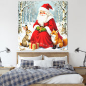 „Weihnachtliche Harmonie“ Leinwanddruck (Insitu (Schlafzimmer))
