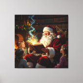 „Weihnachtliche Harmonie“ Leinwanddruck (Vorderseite)