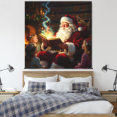 „Weihnachtliche Harmonie“ Leinwanddruck (Insitu (Schlafzimmer))