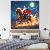 „Weihnachtliche Harmonie“ Leinwanddruck (Insitu (Schlafzimmer))