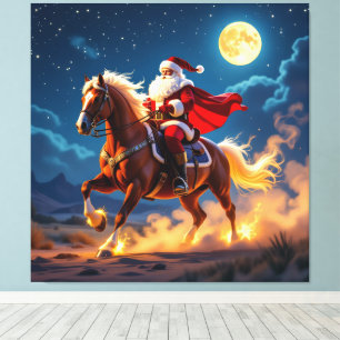 „Weihnachtliche Harmonie“ Leinwanddruck