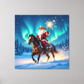 „Weihnachtliche Harmonie“ Leinwanddruck (Vorderseite)