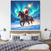 „Weihnachtliche Harmonie“ Leinwanddruck (Insitu (Schlafzimmer))