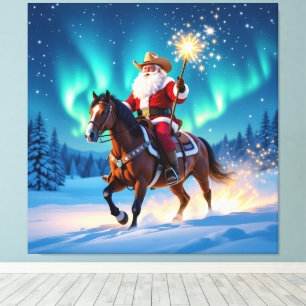 „Weihnachtliche Harmonie“ Leinwanddruck